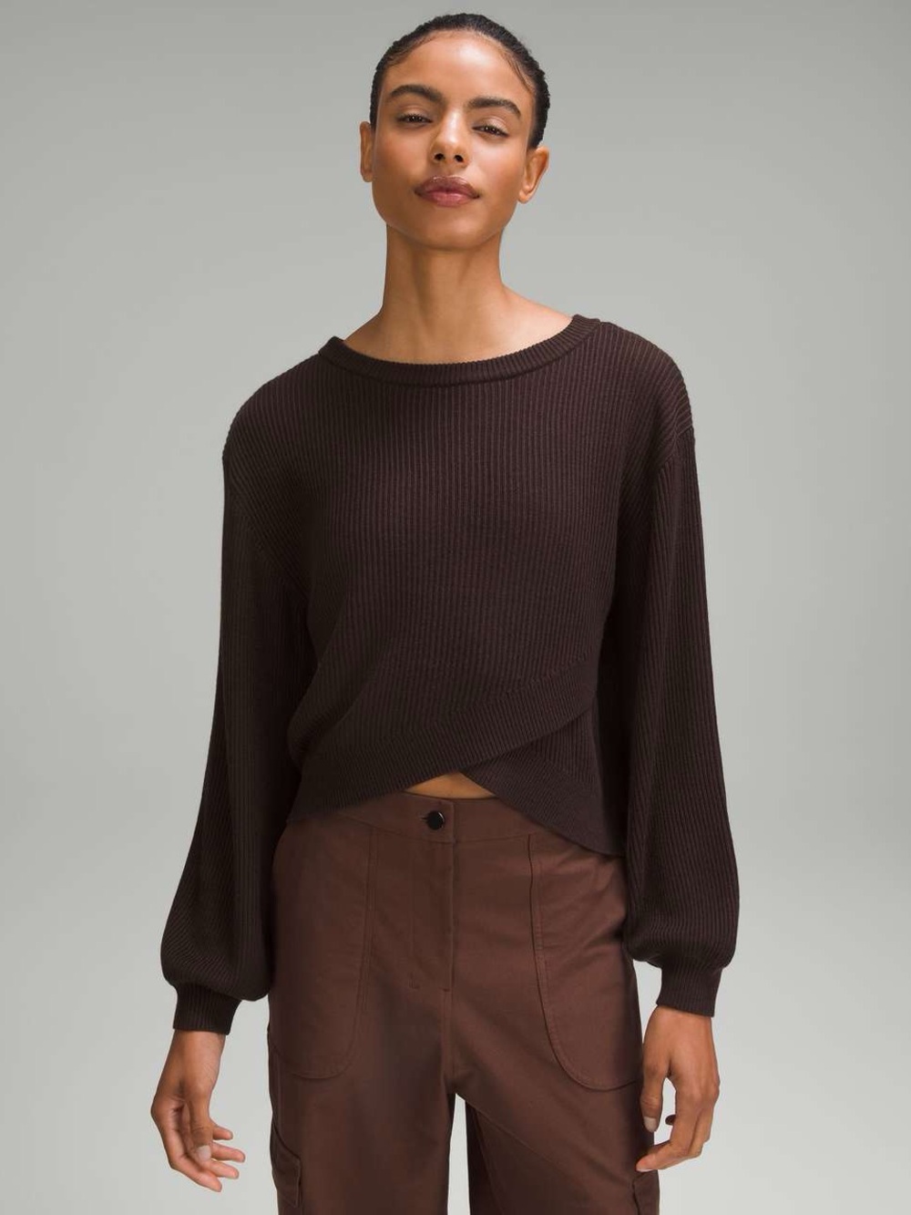 Lululemon Reversible Crossover Sweater